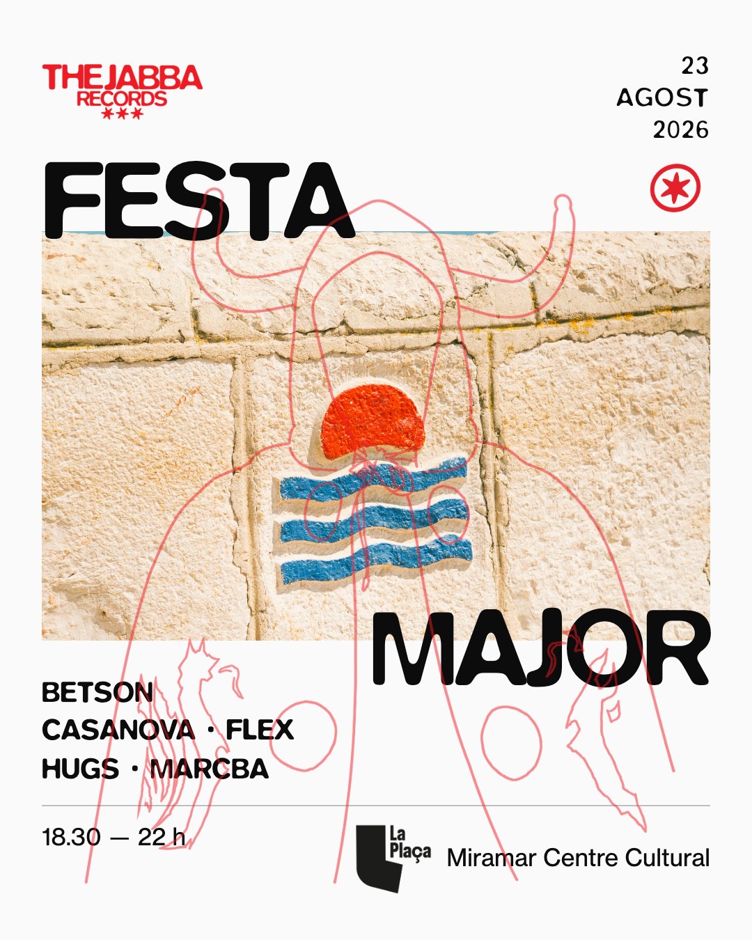 Poster: The Jabba Records at Festa Major de Sitges 2026